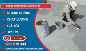 tìm hiểu chống thấm gốc xi măng là gì