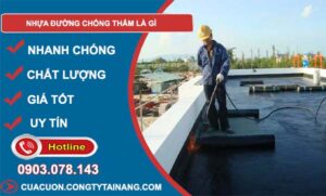 tìm hiểu nhựa đường chống thấm là gì