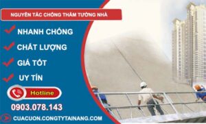 tìm nguyên tắc chống thấm tường nhà