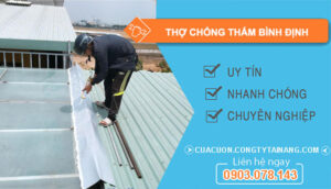 dịch vụ Thợ Chống Thấm Bình Định