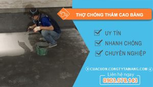 dịch vụ Thợ Chống Thấm Cao Bằng