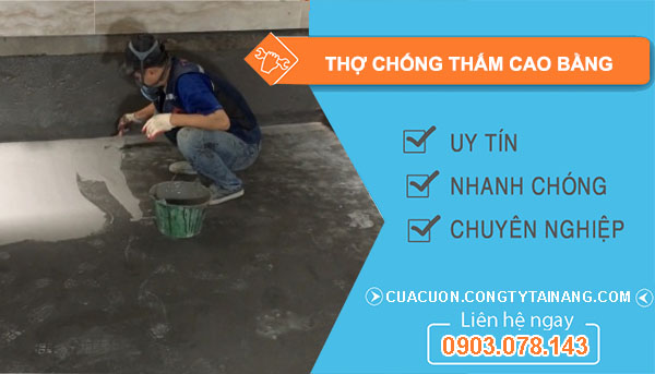 dịch vụ Thợ Chống Thấm Cao Bằng