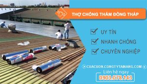 dịch vụ Thợ Chống Thấm Đồng Tháp