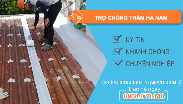 dịch vụ Thợ Chống Thấm Hà Nam