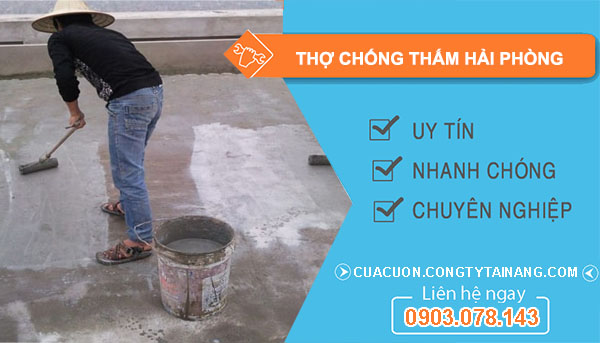 dịch vụ Thợ Chống Thấm Hải Phòng