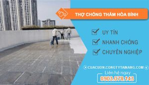 dịch vụ Thợ Chống Thấm Hòa Bình