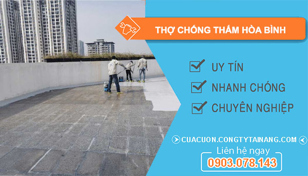 dịch vụ Thợ Chống Thấm Hòa Bình