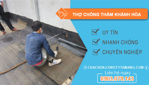 dịch vụ Thợ Chống Thấm Khánh Hòa