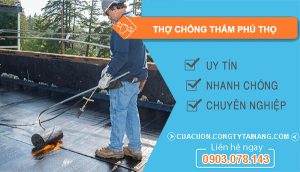 dịch vụ Thợ Chống Thấm Phú Thọ