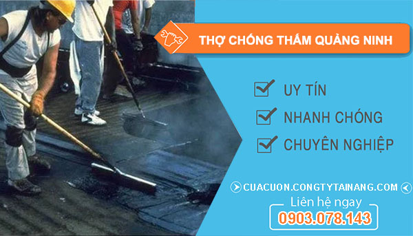 dịch vụ Thợ Chống Thấm Quảng Ninh