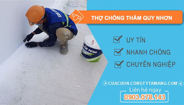 dịch vụ Thợ Chống Thấm Quy Nhơn