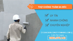 dịch vụ Thợ Chống Thấm Sa Đéc