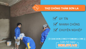 dịch vụ Thợ Chống Thấm Sơn La