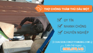 dịch vụ Thợ Chống Thấm Thủ Dầu Một