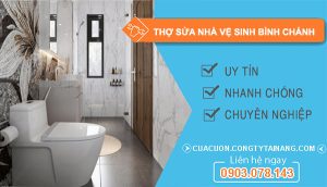 dịch vụ Thợ Sửa Nhà Vệ Sinh Bình Chánh