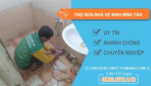 dịch vụ Thợ Sửa Nhà Vệ Sinh Bình Tân