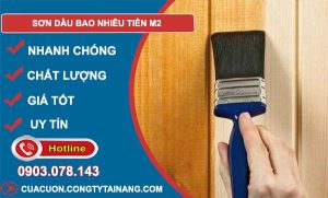 giá sơn dầu bao nhiêu tiền m2
