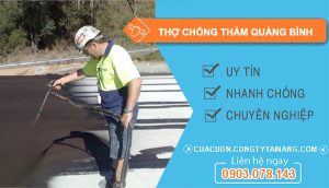 dịch vụ Thợ Chống Thấm Quảng Bình