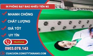 in phông bạt bao nhiêu tiền m2
