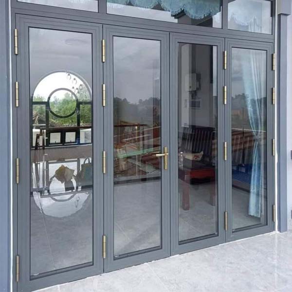mẫu cửa nhôm xingfa 4 cánh