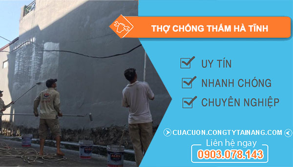 Thợ Chống Thấm Hà Tĩnh