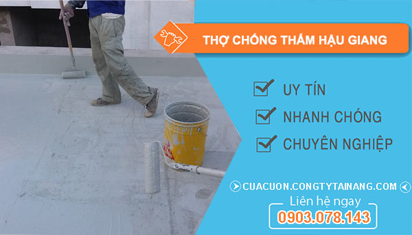 Thợ Chống Thấm Hậu Giang