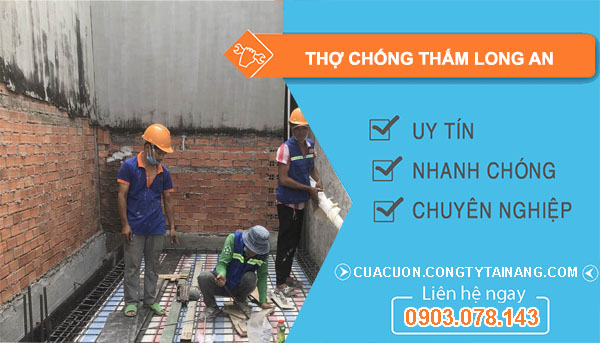 Thợ Chống Thấm Long An