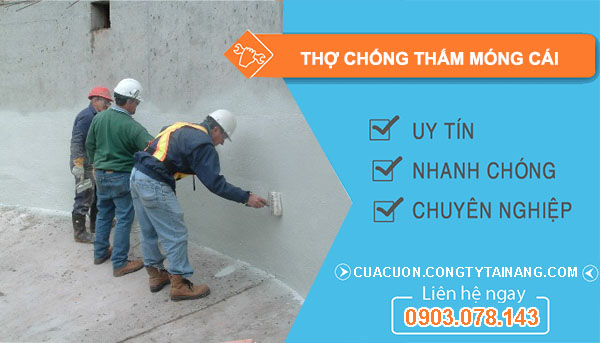 Thợ Chống Thấm Móng Cái