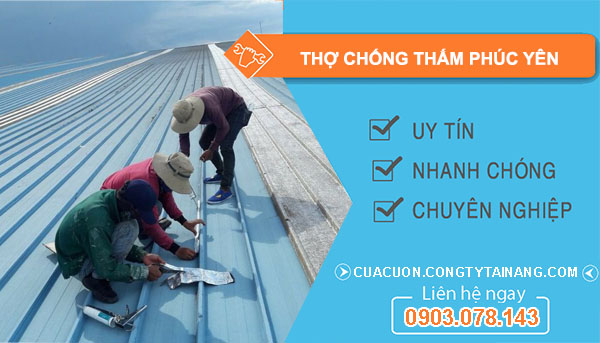 Thợ Chống Thấm Phúc Yên