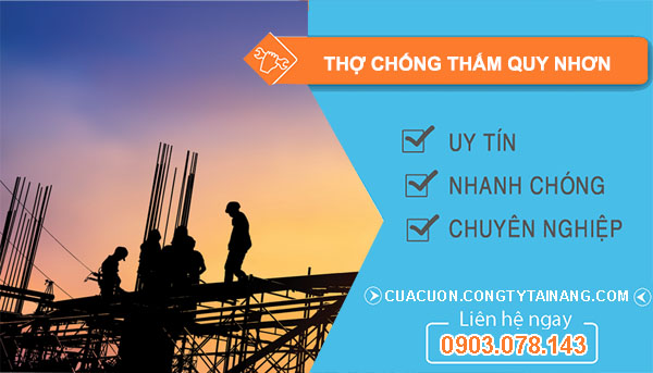 Thợ Chống Thấm Quy Nhơn