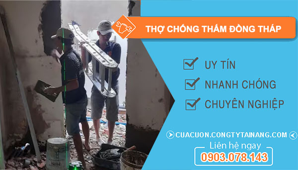 Thợ Chống Thấm tại Đồng Tháp