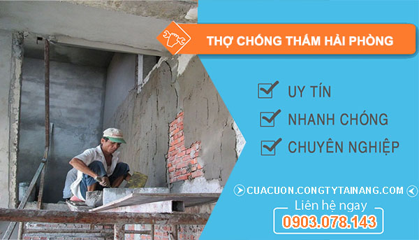 Thợ Chống Thấm tại Hải Phòng
