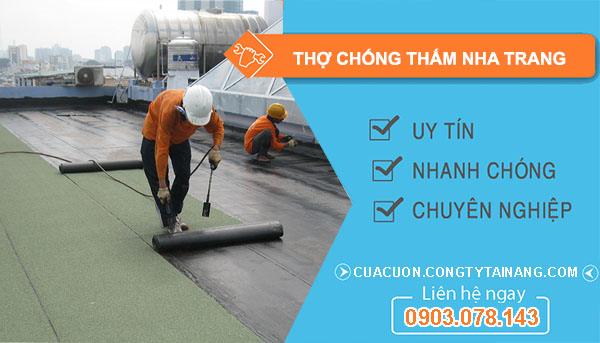 Thợ Chống Thấm Tại Nha Trang
