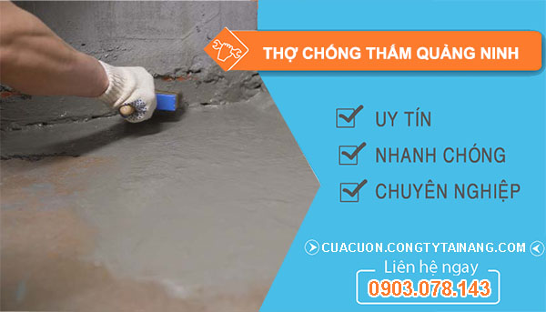 Thợ Chống Thấm tại Quảng Ninh