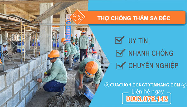 Thợ Chống Thấm tại Sa Đéc