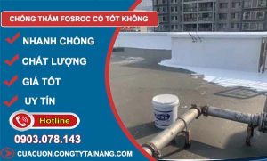 chống thấm fosroc có tốt không