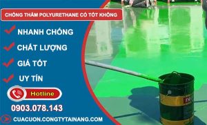 chống thấm polyurethane có tốt không