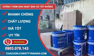 chống thấm sino nhật bản có tốt không