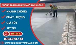 phân tích chống thấm sàn kova có tốt không