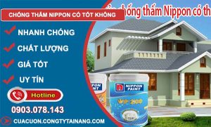 tìm hiểu chống thấm nippon có tốt không