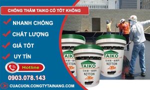 tìm hiểu chống thấm taiko có tốt không