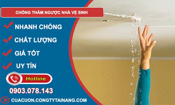 cách chống thấm ngược nhà vệ sinh