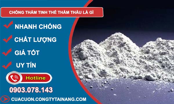 cách chống thấm tinh thể thẩm thấu là gì