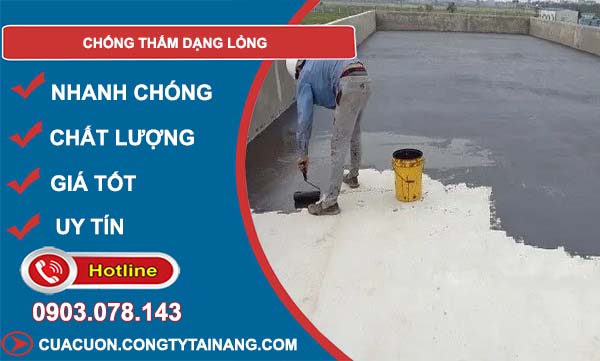 chống thấm dạng lỏng