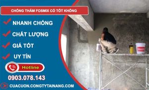 chống thấm fosmix có tốt không