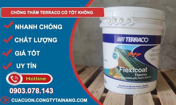 chống thấm terraco có tốt không