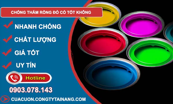 đánh giá chống thấm rồng đỏ có tốt không