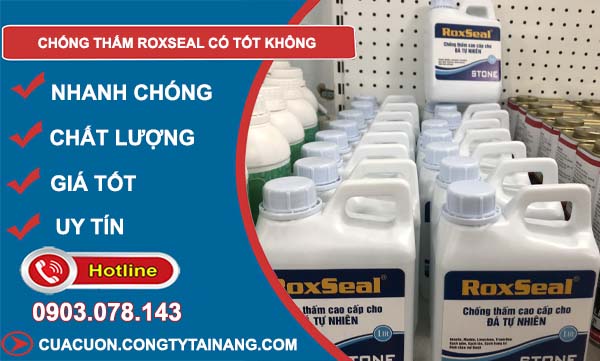 đánh giá chống thấm roxseal có tốt không