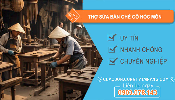 dịch vụ Thợ Sửa Bàn Ghế Gỗ Nhà Bè