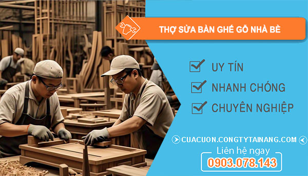 dịch vụ Thợ Sửa Bàn Ghế Gỗ Nhà Bè